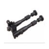 [F3-6-9cun Bipod] Folding Swivel Mount Bipod Adjustable 3 6 9 cun with Double Lock Universal Adaptor