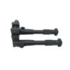 [F3-6-9cun Bipod] Folding Swivel Mount Bipod Adjustable 3 6 9 cun with Double Lock Universal Adaptor