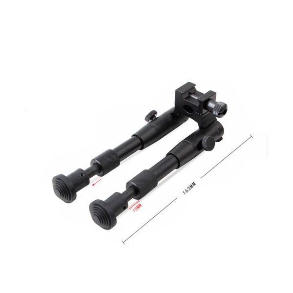 [F3-6-9cun Bipod] Folding Swivel Mount Bipod Adjustable 3 6 9 cun with Double Lock Universal Adaptor
