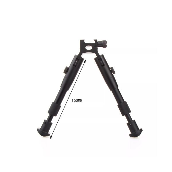 [F3-6-9cun Bipod] Folding Swivel Mount Bipod Adjustable 3 6 9 cun with Double Lock Universal Adaptor