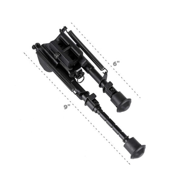 [V1 Bipod]    6 "-9" Butterfly Bipod Tactical 6-9inch Bipod With 20mm Mount Retractable Tripod For Hunting Accessories