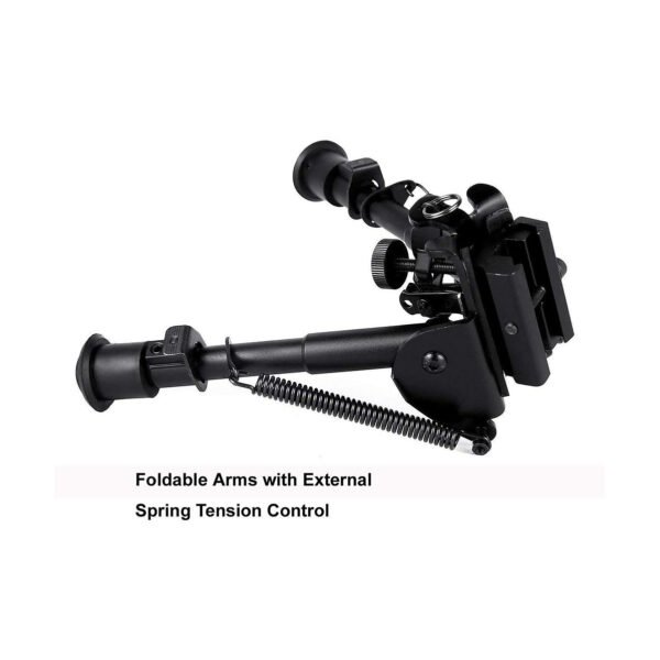 [V1 Bipod]    6 "-9" Butterfly Bipod Tactical 6-9inch Bipod With 20mm Mount Retractable Tripod For Hunting Accessories