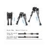 [V1 Bipod]    6 "-9" Butterfly Bipod Tactical 6-9inch Bipod With 20mm Mount Retractable Tripod For Hunting Accessories