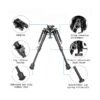 [V1 Bipod]    6 "-9" Butterfly Bipod Tactical 6-9inch Bipod With 20mm Mount Retractable Tripod For Hunting Accessories