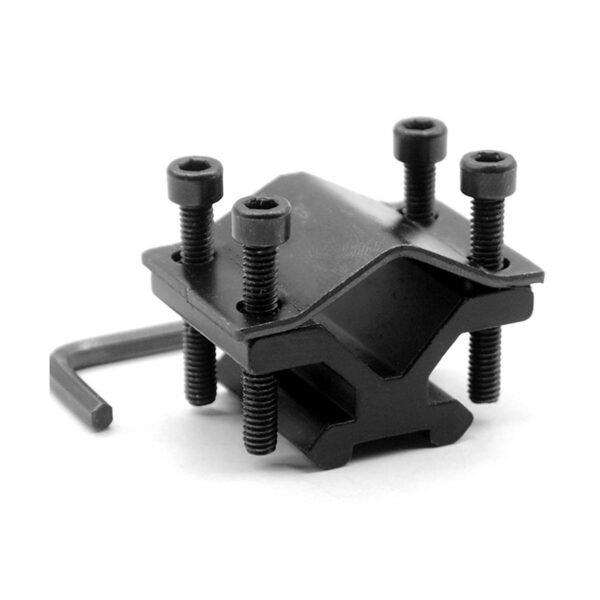 [ SC01 ] Scope Butterfly Scope Mounted Fort Flashlight Torch Laser Optical Sight Barrel Mount Holder Bracket Clip Clamp Butterfly Clip