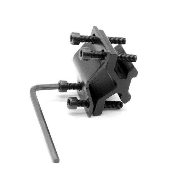 [ SC01 ] Scope Butterfly Scope Mounted Fort Flashlight Torch Laser Optical Sight Barrel Mount Holder Bracket Clip Clamp Butterfly Clip