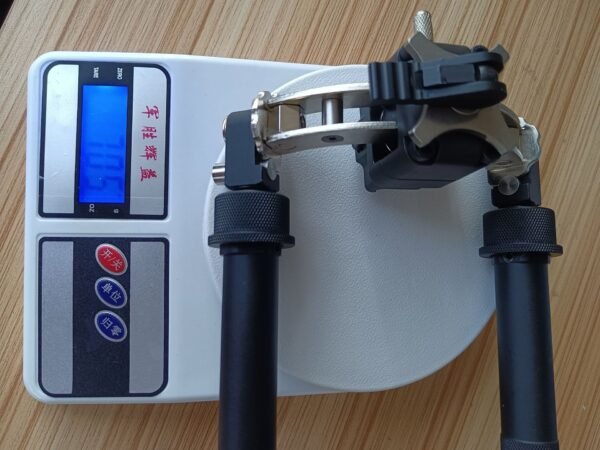 [V10 Bipod]  Outdoor Adjustable V10 Pro Bipod 9-12inches Black Tripod With Adapter 20mm Mount For Hunting Accessories