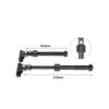 [V8 Split Bipod]   360 Degree Rotary Retractable Tactical Bipod