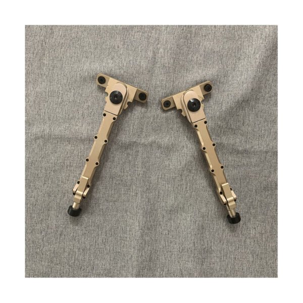 [V9 Split Bipod]   outdoor tactical adjustable aluminum alloy V9 bilateral bamboo split bipod for hunting accessories