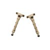 [V9 Split Bipod]   outdoor tactical adjustable aluminum alloy V9 bilateral bamboo split bipod for hunting accessories