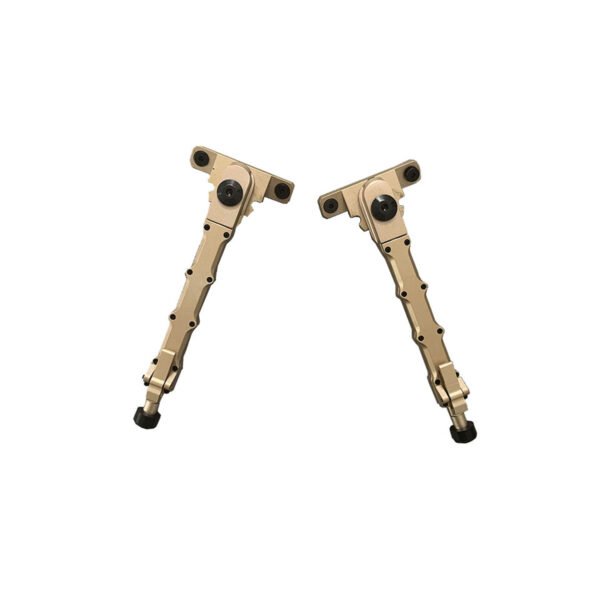 [V9 Split Bipod]   outdoor tactical adjustable aluminum alloy V9 bilateral bamboo split bipod for hunting accessories