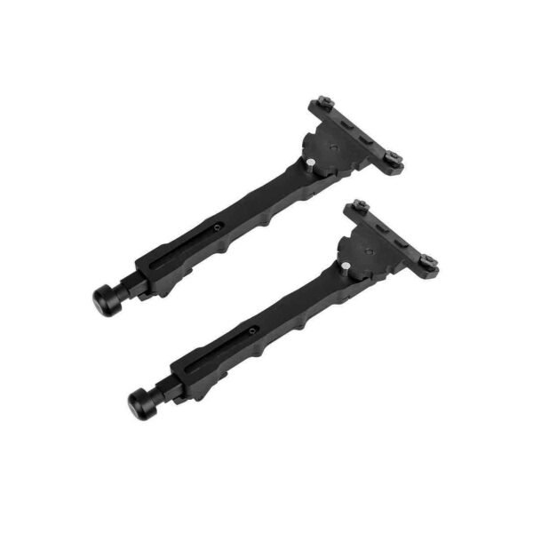 [V9 Split Bipod]   outdoor tactical adjustable aluminum alloy V9 bilateral bamboo split bipod for hunting accessories