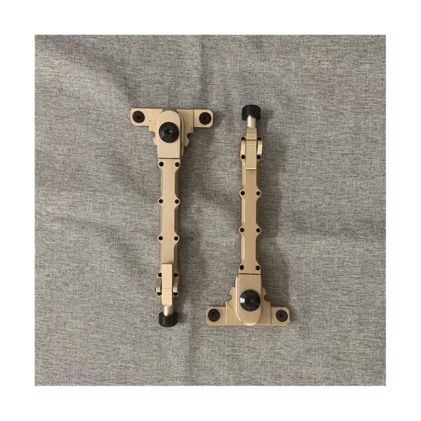 [V9 Split Bipod]   outdoor tactical adjustable aluminum alloy V9 bilateral bamboo split bipod for hunting accessories