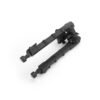 [V9 Bipod]   360 degree rotation retractable metal bamboo V9 bipod fit for 20mm