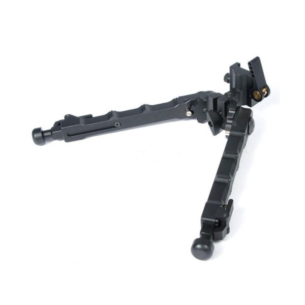 [V9 Bipod]   360 degree rotation retractable metal bamboo V9 bipod fit for 20mm