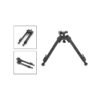 [V9 Bipod]   360 degree rotation retractable metal bamboo V9 bipod fit for 20mm