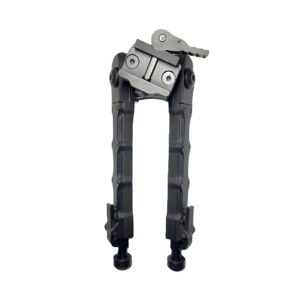 [V9 Update Bipod]     360 degree rotation retractable metal bamboo V9 Update bipod fit for 20mm