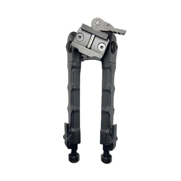 [V9 Update Bipod]     360 degree rotation retractable metal bamboo V9 Update bipod fit for 20mm