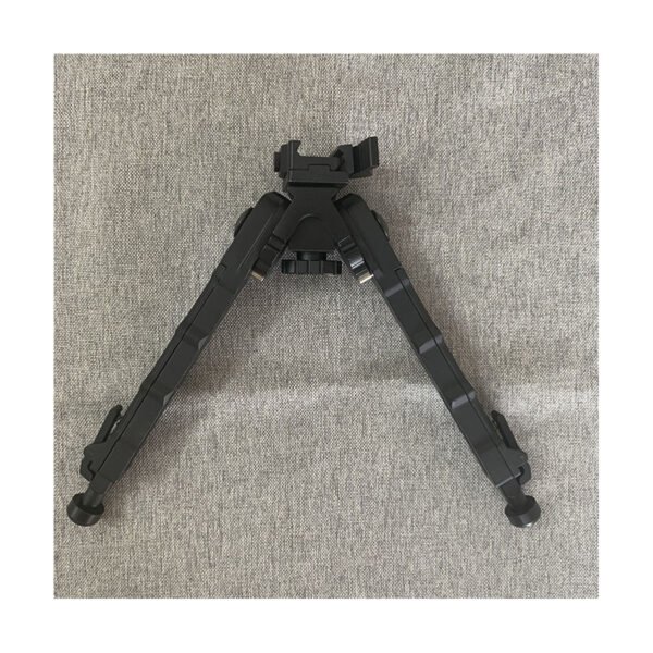 [V9 Update Bipod]     360 degree rotation retractable metal bamboo V9 Update bipod fit for 20mm