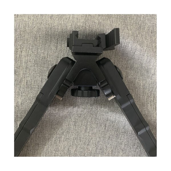 [V9 Update Bipod]     360 degree rotation retractable metal bamboo V9 Update bipod fit for 20mm