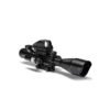 Combo Scope 4-16x50EG Illuminated Rangefinder Rifle Scope With 4 Reticle RG Reflex Sight With Laser