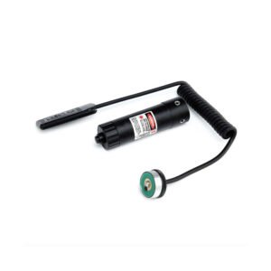 JG19 Small Pistol Red Laser Sight Scope With 20mm Rat Tail Line