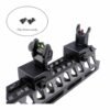 F1F (5) F1F Iron Sights Flip Up Sights Front Rear sight With Fiber for AR15