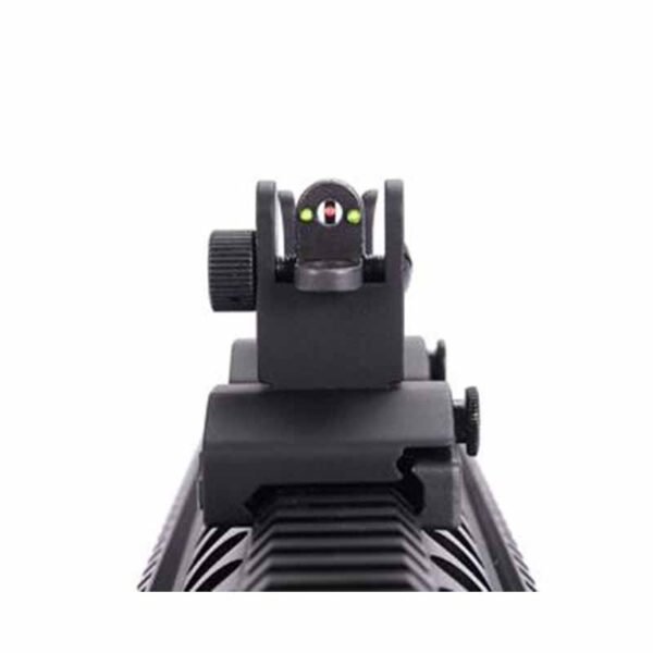 F3F (10) F3F Iron Sights Front and Rear Flip Up Folding Sights With Fiber For AR15