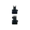 F3F (5) F3F Iron Sights Front and Rear Flip Up Folding Sights With Fiber For AR15