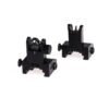 F3F (6) F3F Iron Sights Front and Rear Flip Up Folding Sights With Fiber For AR15